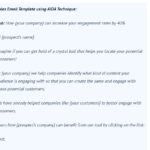 10 Cold Sales Email Templates For Generating High Quality Leads Regarding Sales Email Template Sample