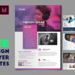 10 Free Indesign Flyer Templates For Adobe Indesign Pertaining To InDesign Sample Templates