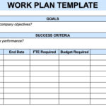 10 Free Work Plan Templates To Organize Your Projects Pertaining To Project Work Plan Sample Template