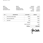 100 Free Invoice Templates | Print & Email Invoices With Regard To Invoice Template Free Sample