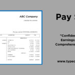 100 Free Printable Pay Stub Templates [Excel, Pdf, Word] Within Pay Stub Template Free Sample