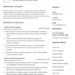 13+ Customer Service Resume Examples (Samples And Writing Guide) Intended For Customer Service Resume Template Sample