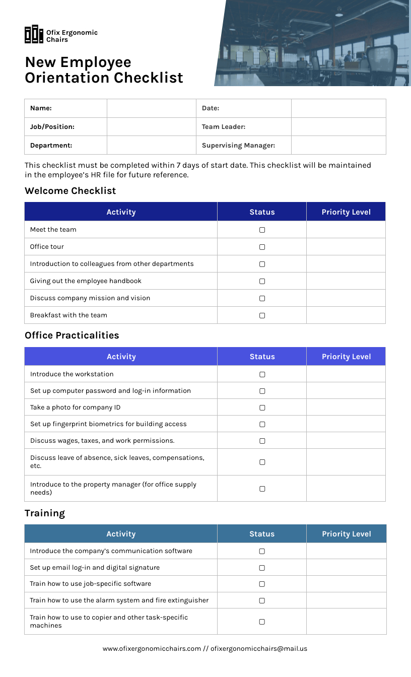 IDP Sample Template | Template Samples