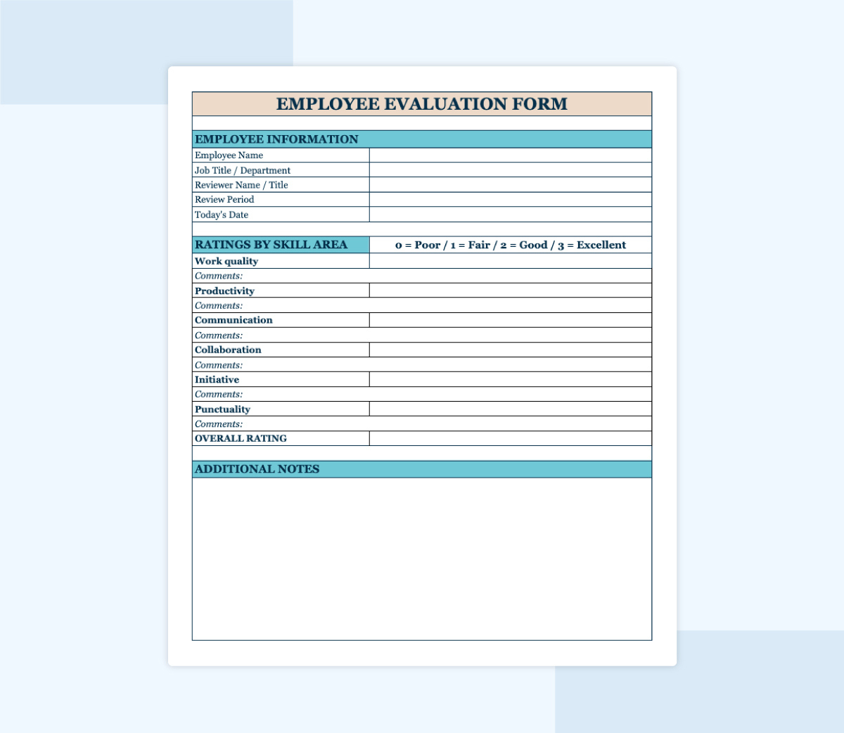 15 Best Hr Excel Templates In 2024 [Free Download] inside HR Forms Sample Templates