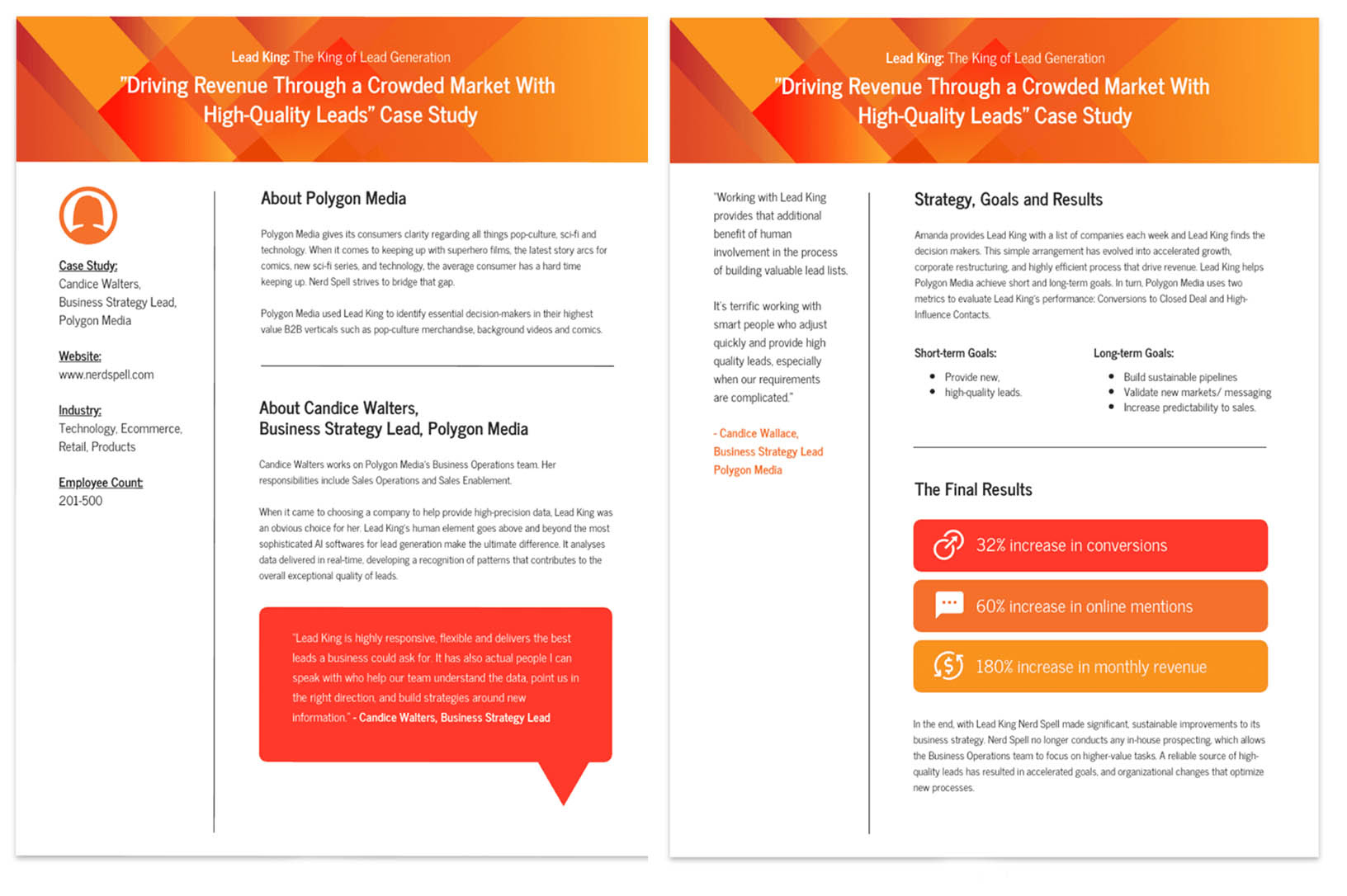 15+ Case Study Examples For Business, Marketing &amp;amp; Sales - Venngage within Case Study Sample Template