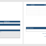 15 Free Google Docs Invoice Templates | Smartsheet For Invoice For Services Rendered Template Sample