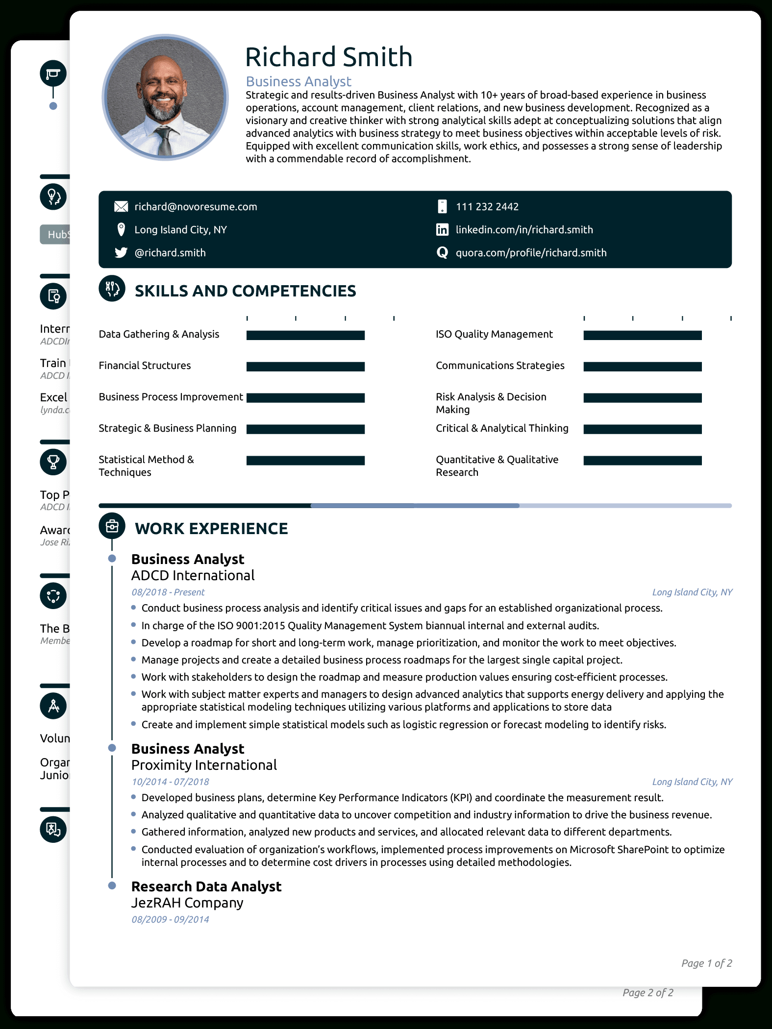 16 Cv Templates For 2024 - Job-Winning Curriculum Vitae regarding Curriculum Vitae Template Sample