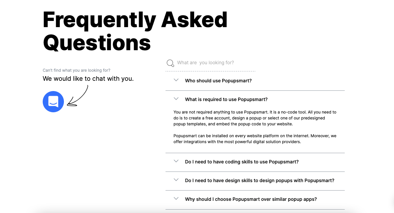 16 Eye-Catching Faq Page Examples That Can Inspire You pertaining to Frequently Asked Questions Sample Template