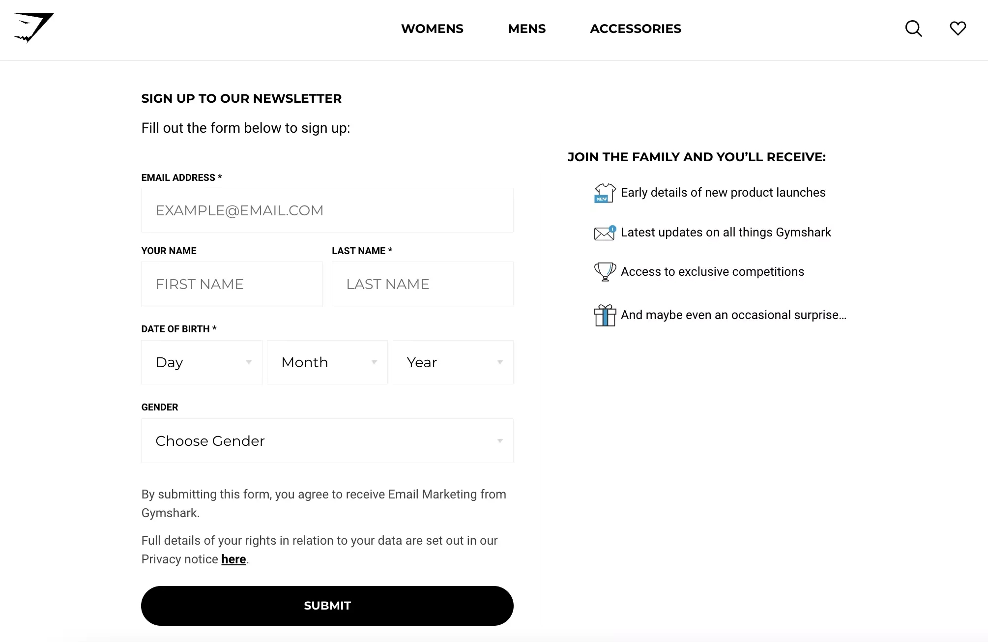 16 Signup Form Examples You Can Learn From intended for Sign-Up Form Template Sample