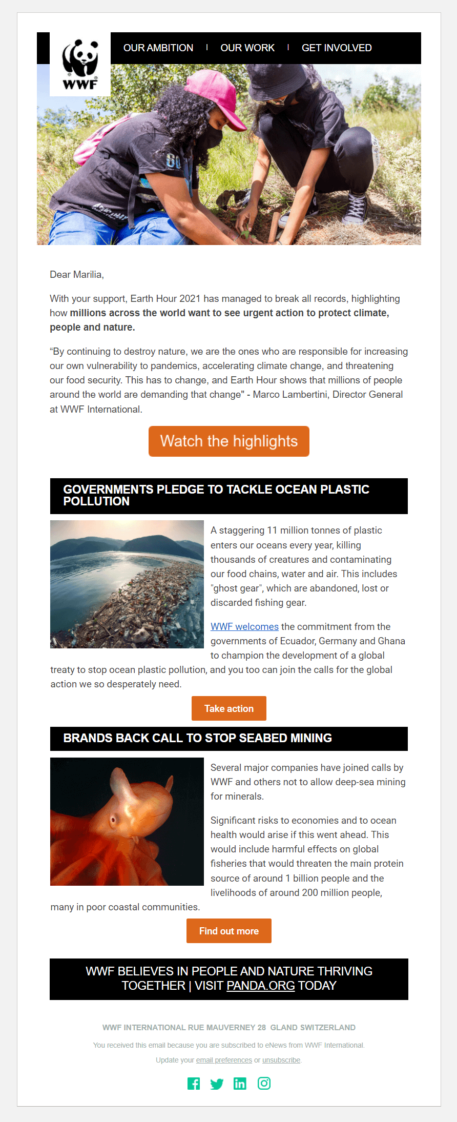 18 Genius Newsletter Examples [And Why They Work] throughout E-Newsletter Template Sample