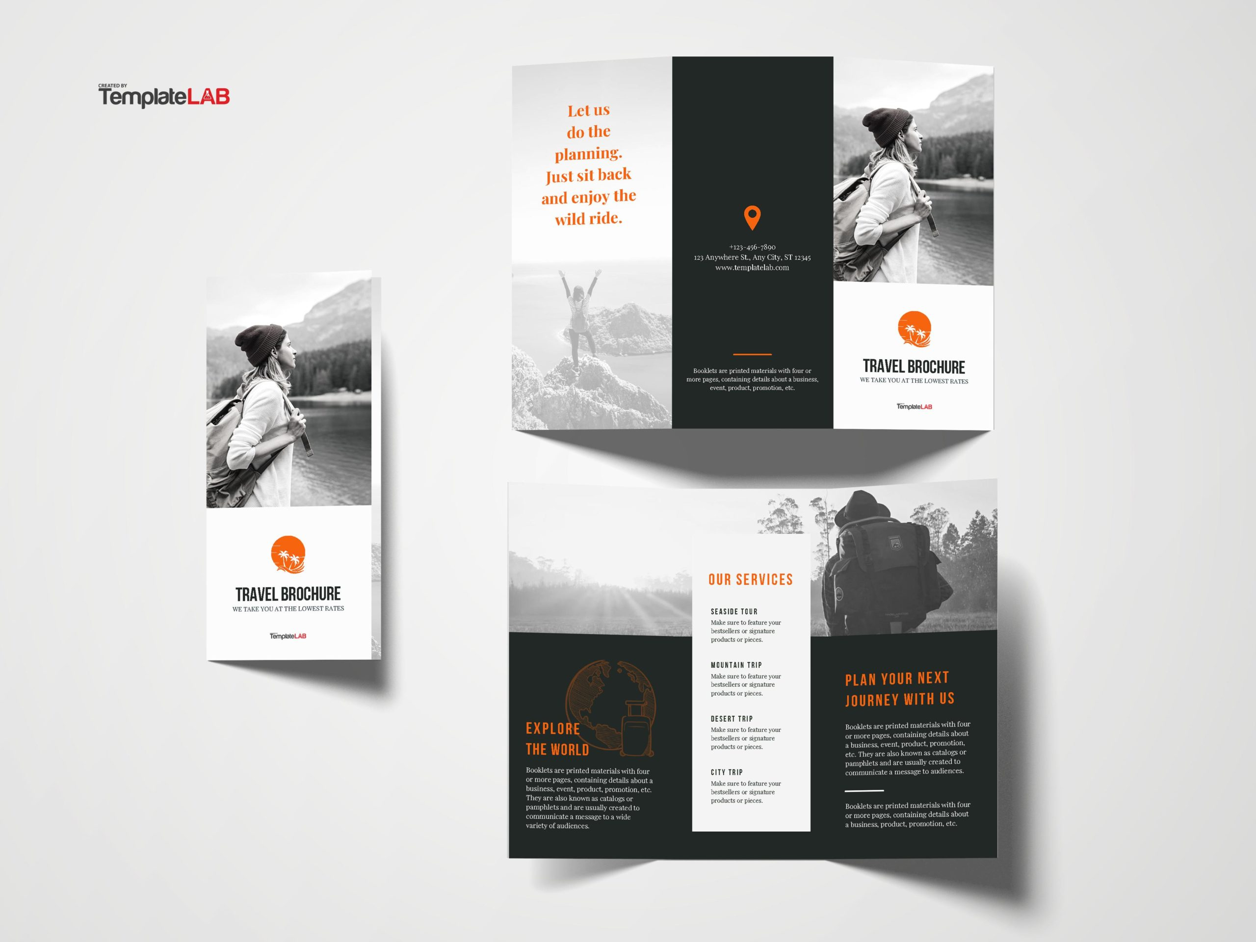 19 Free Brochure Templates (Word, Powerpoint, Photoshop) intended for Brochure Sample Template Free Download