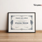 19 Free Stock Certificate Templates (Word, Pdf) ᐅ Templatelab Pertaining To Stock Certificate Template Sample