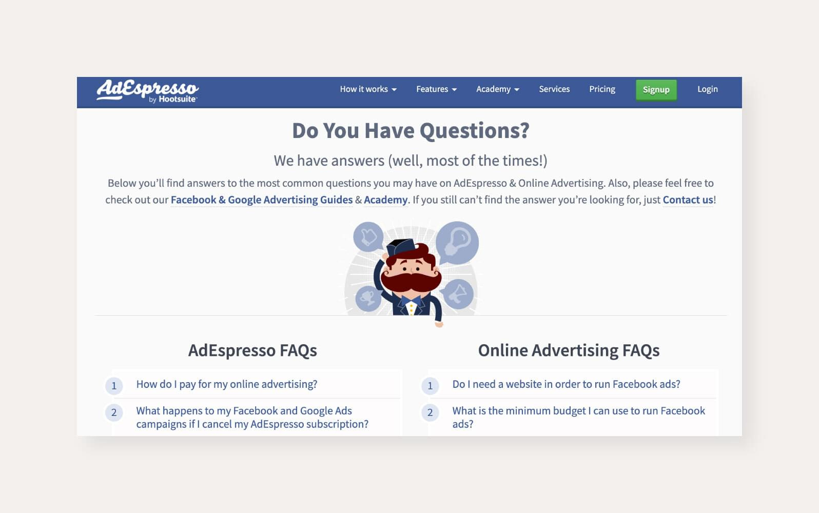 19 Stellar Faq Page Examples And How To Create One (+ Template) in FAQ Sample Template