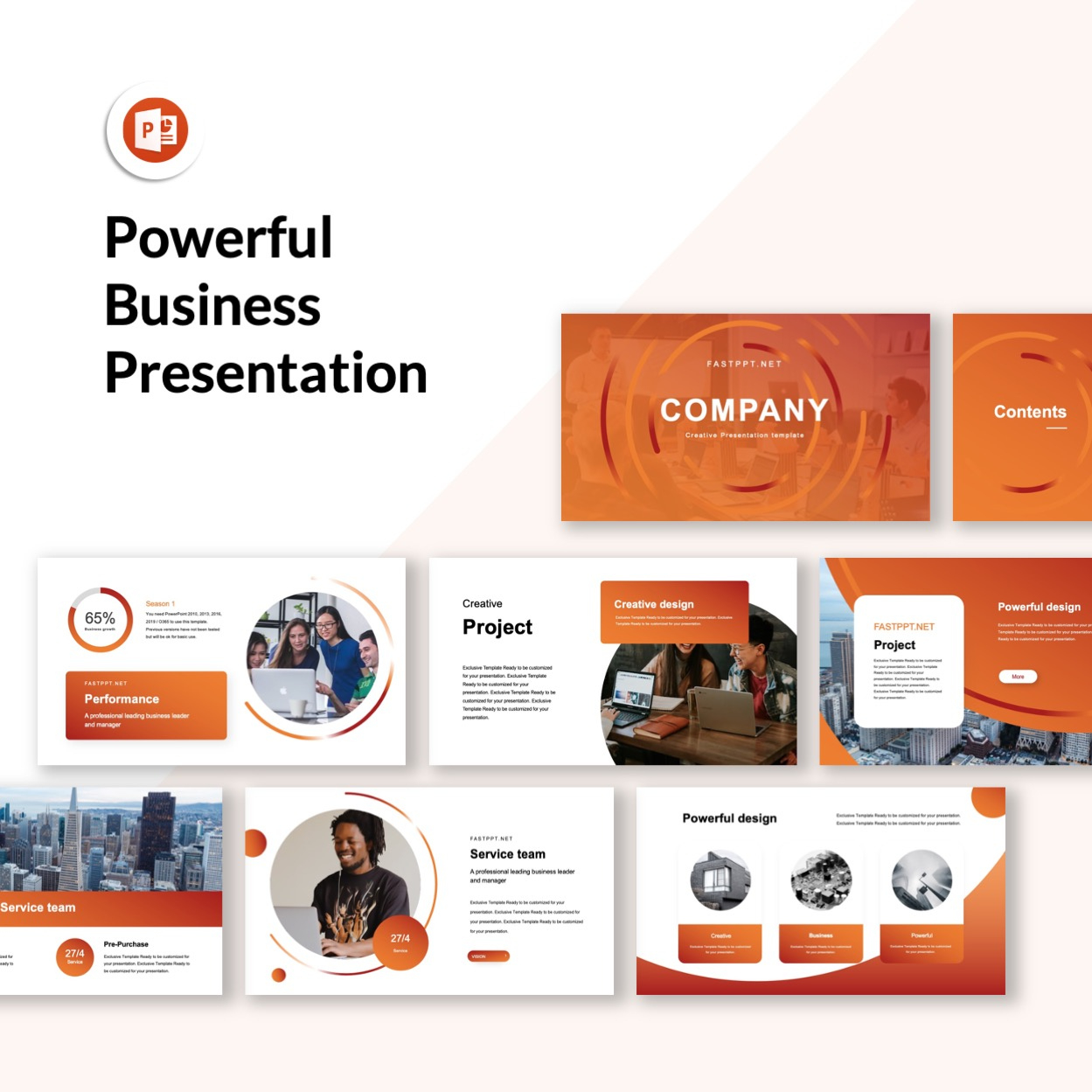 2 In 1 Powerful Business Presentation Template – Original And High inside Business Presentation Sample Templates