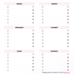 20 Free To Do List Templates (Printable & Customizable) With To Do List Sample Template