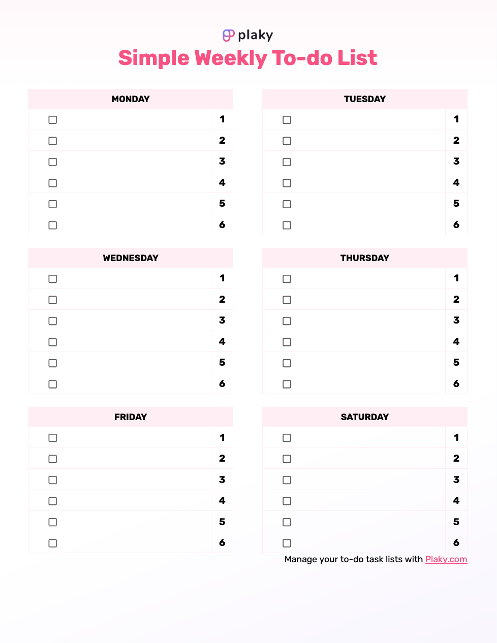 20 Free To-Do List Templates (Printable &amp;amp; Customizable) with To-Do List Sample Template