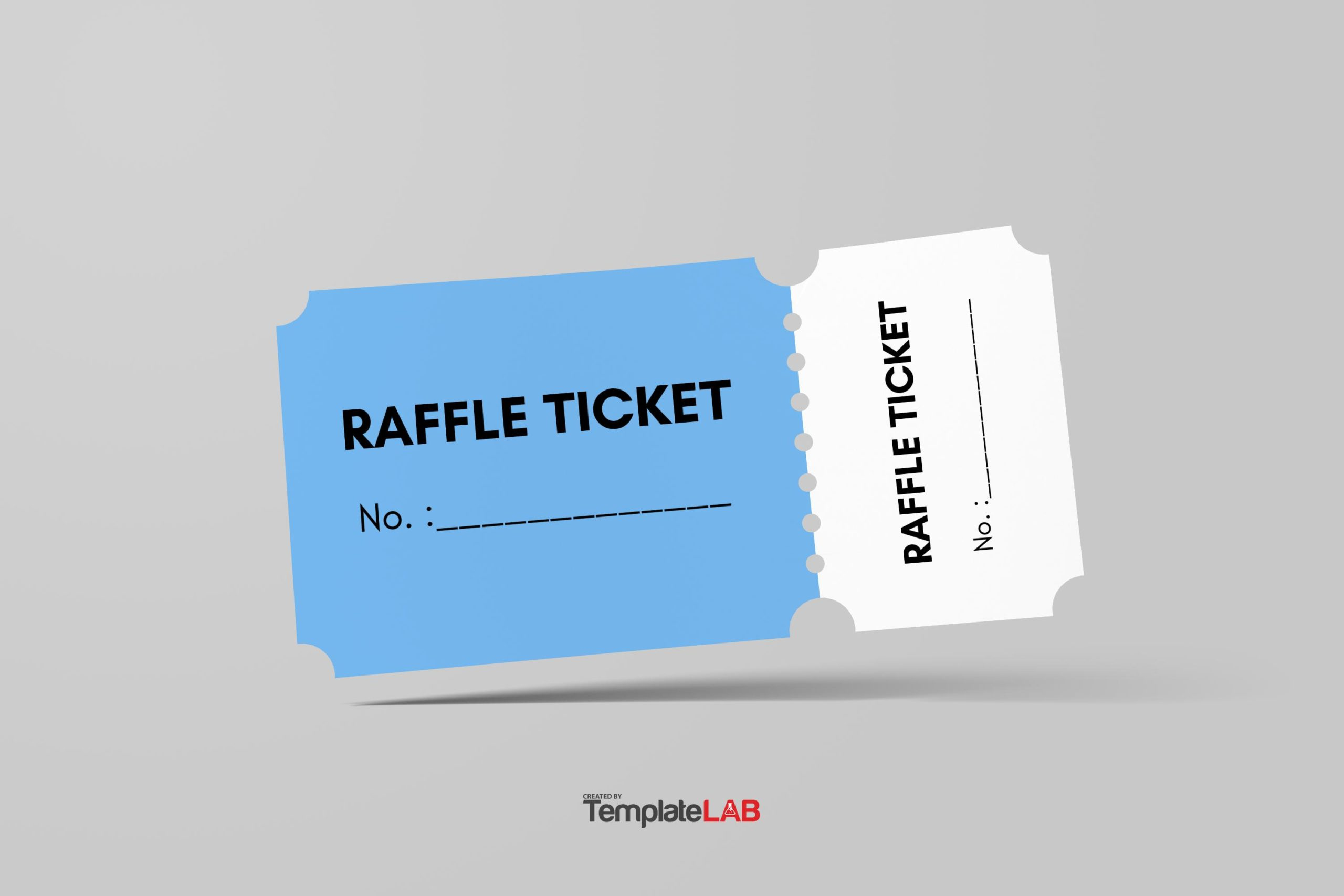 20+ Printable Raffle Ticket Templates [Free] - Templatelab with regard to Raffle Ticket Template Sample
