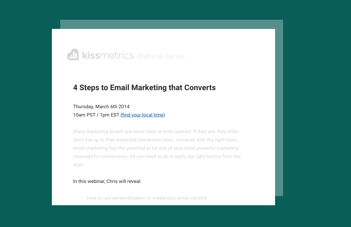 23 B2B Email Marketing Examples (Incl. Unique Templates) for Promotional Email Sample Templates