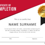 23 Free Certificate Of Completion Templates [Word, Powerpoint] Intended For Certificate Of Completion Sample Template