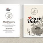 25+ Gorgeous Save The Date Wedding Templates (+ Design Tips Throughout Free Save The Date Sample Templates