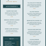 25+ Menu Examples & Ideas For Restaurants And Cafes   Venngage Within Menu Template Sample