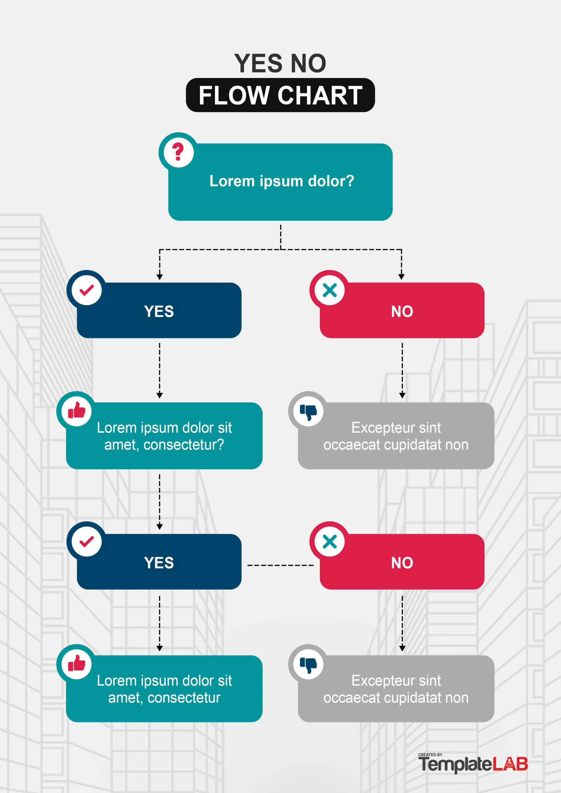 26 Fantastic Flow Chart Templates [Word, Excel, Power Point] regarding Free Sample Flow Chart Template