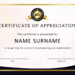 26 Free Certificate Of Appreciation Templates And Letters Inside Certificate Of Appreciation Template Sample Free