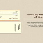 28+ Blank Check Template   Doc, Psd, Pdf & Vector Formats Intended For Blank Check Template Sample