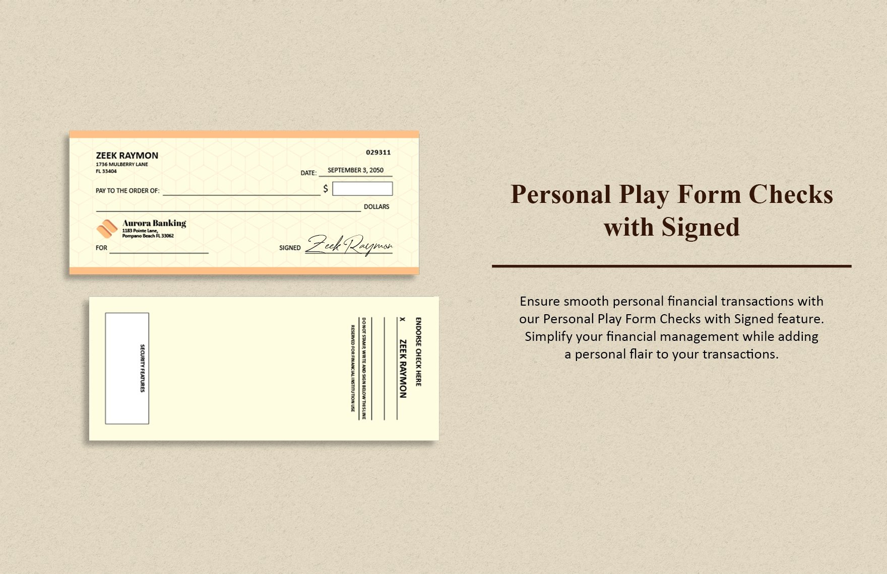 28+ Blank Check Template - Doc, Psd, Pdf &amp;amp; Vector Formats intended for Blank Check Template Sample