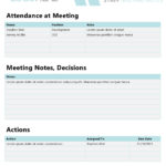 28 Handy Meeting Minutes & Meeting Notes Templates In Sample Staff Meeting Minutes Template