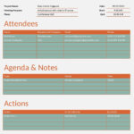 28 Handy Meeting Minutes & Meeting Notes Templates Regarding Meeting Notes Template Sample