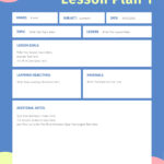 29 Lesson Plan Templates For Teachers & Online Instructors Pertaining To Lesson Plan Template Sample