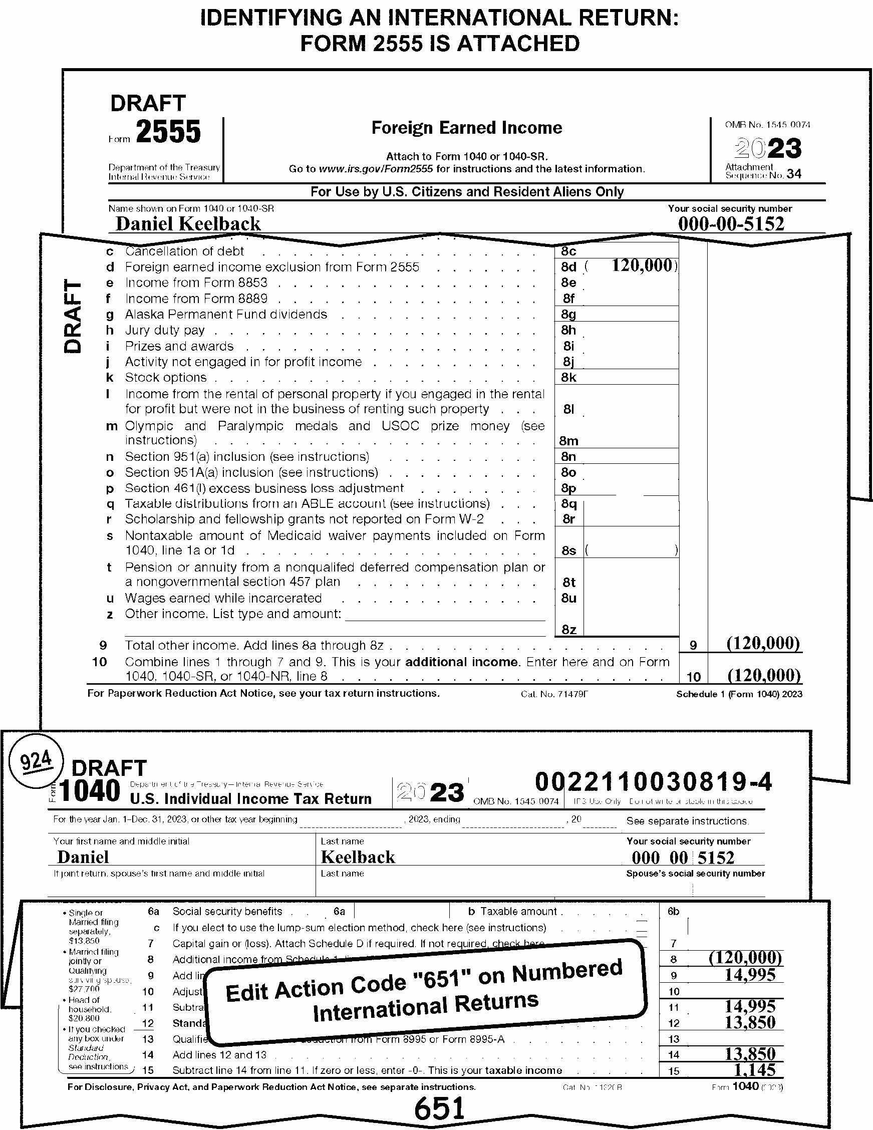 3.11.3 Individual Income Tax Returns | Internal Revenue Service regarding IRS Sample Template for Healthcare Providers