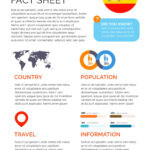 30+ Beautiful Fact Sheet Templates, Examples And Designs Inside Fact Sheet Sample Template