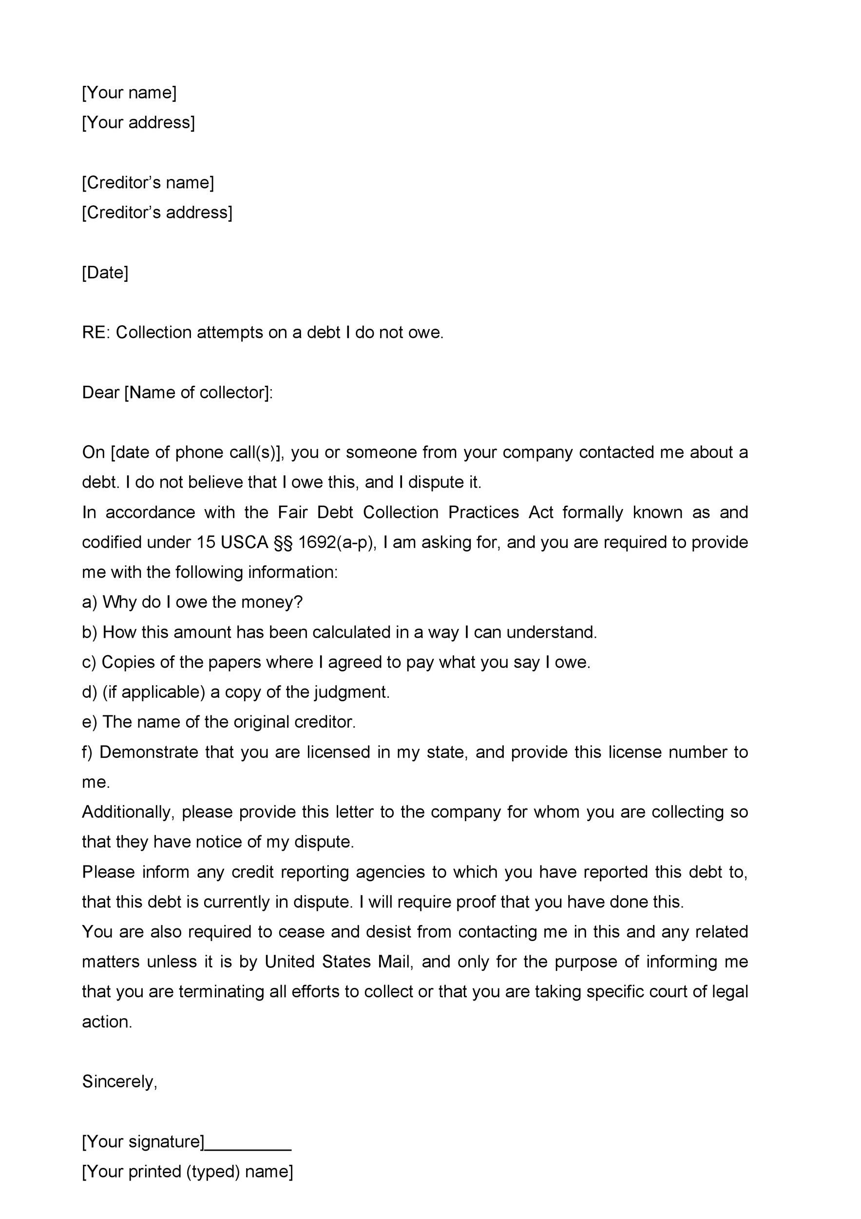 30+ Cease And Desist Letter Templates [Free] ᐅ Templatelab in Cease And Desist Letter Template Sample For Harassment