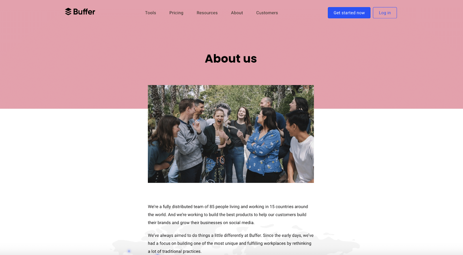 30 Examples Of Stellar About Us Pages For Inspiration regarding Sample About Us Page Template