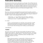 30+ Perfect Executive Summary Examples & Templates ᐅ Templatelab Within Executive Summary Sample Template