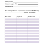 30 Petition Templates + How To Write Petition Guide In Blank With Petition Template Sample