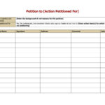 30 Petition Templates + How To Write Petition Guide With Petition Template Sample