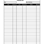 30 Printable Sign In & Sign Out Sheets (Best Templates!) Intended For Sample Sign Out Sheet Template