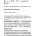 30+ Professional Email Examples & Format Templates ᐅ Templatelab In Professional Writing Sample Template