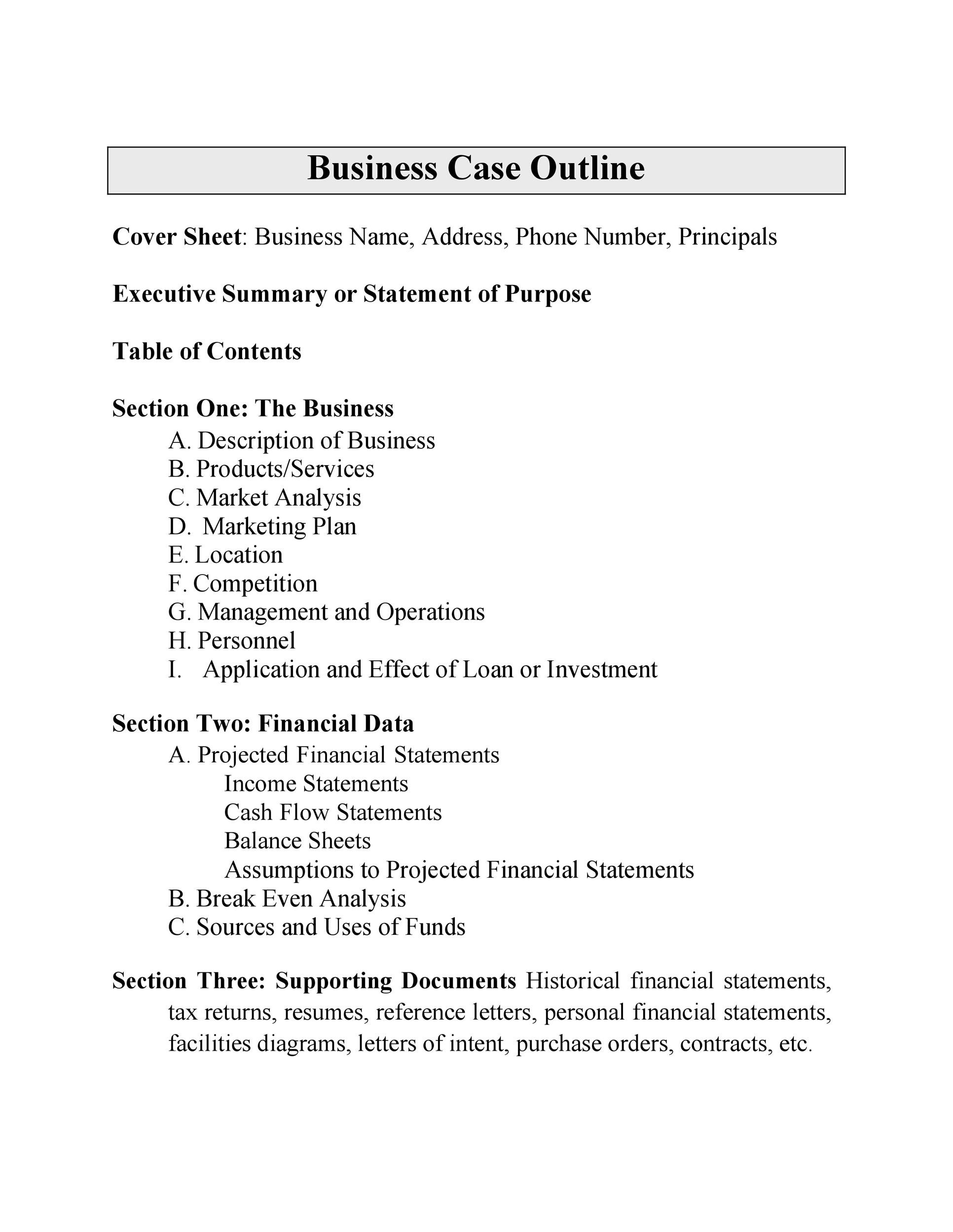 30+ Simple Business Case Templates &amp;amp; Examples ᐅ Templatelab with regard to Business Case For Promotion Sample Template