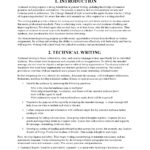 33 Good Technical Writing Examples (Word & Pdf) ᐅ Templatelab Regarding Writing Sample Template