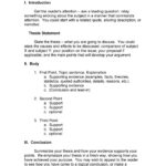 37 Outstanding Essay Outline Templates (Argumentative, Narrative Intended For Writing Sample Template