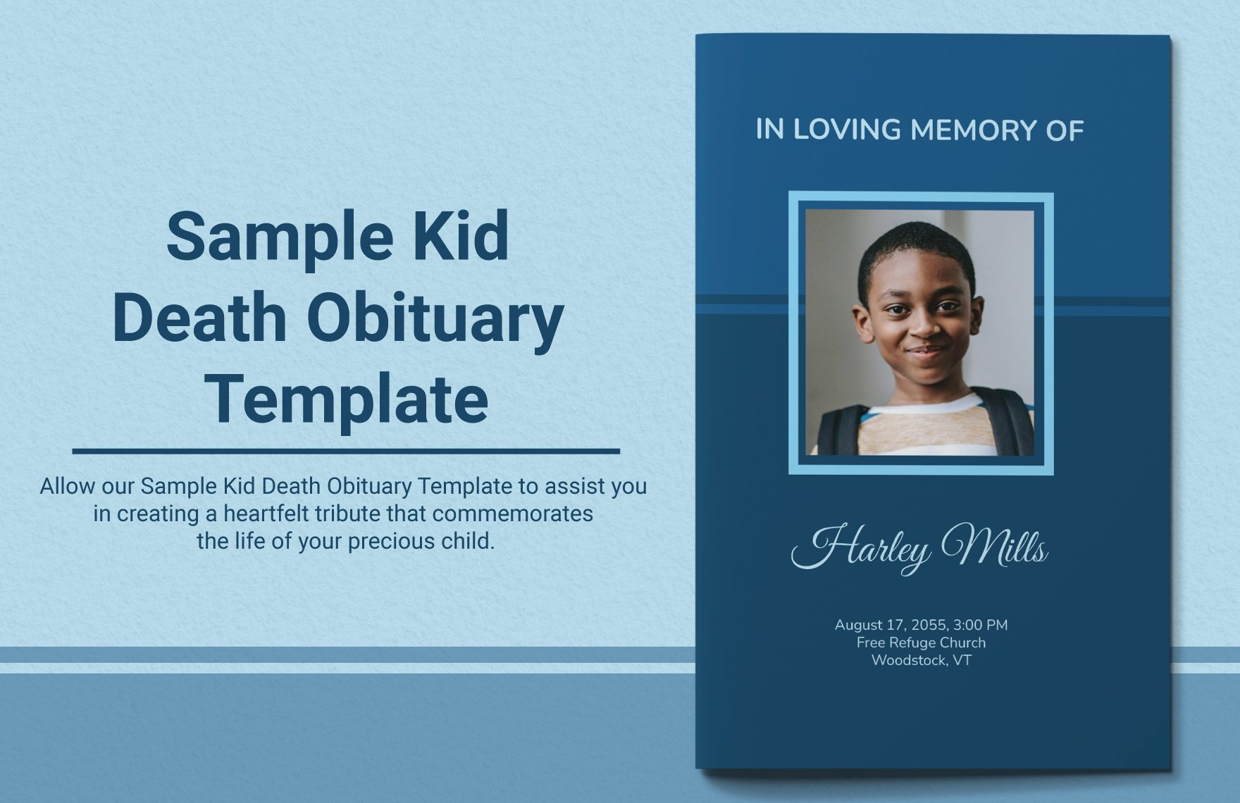 39+ Free Obituary Templates In Ms Word | Pdf | Apple Pages for Obituary Templates Free Sample