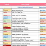 4 Content Calendar Examples To Inspire Marketing Teams Intended For Sample Editorial Calendar Template