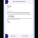 4 Free Letter Of Recommendation For Employee Templates   Aihr Intended For Job Reference Sample Template