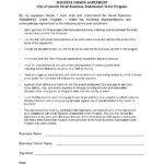 40 Free Business Contract Templates (& Agreement Examples) For Business Contract Sample Template