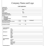 40 Free Credit Application Form Templates & Samples Regarding Loan Application Form Sample Template