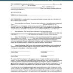 40+ Free Partnership Agreement Templates (Business, General) Within Business Partnership Agreement Template Sample